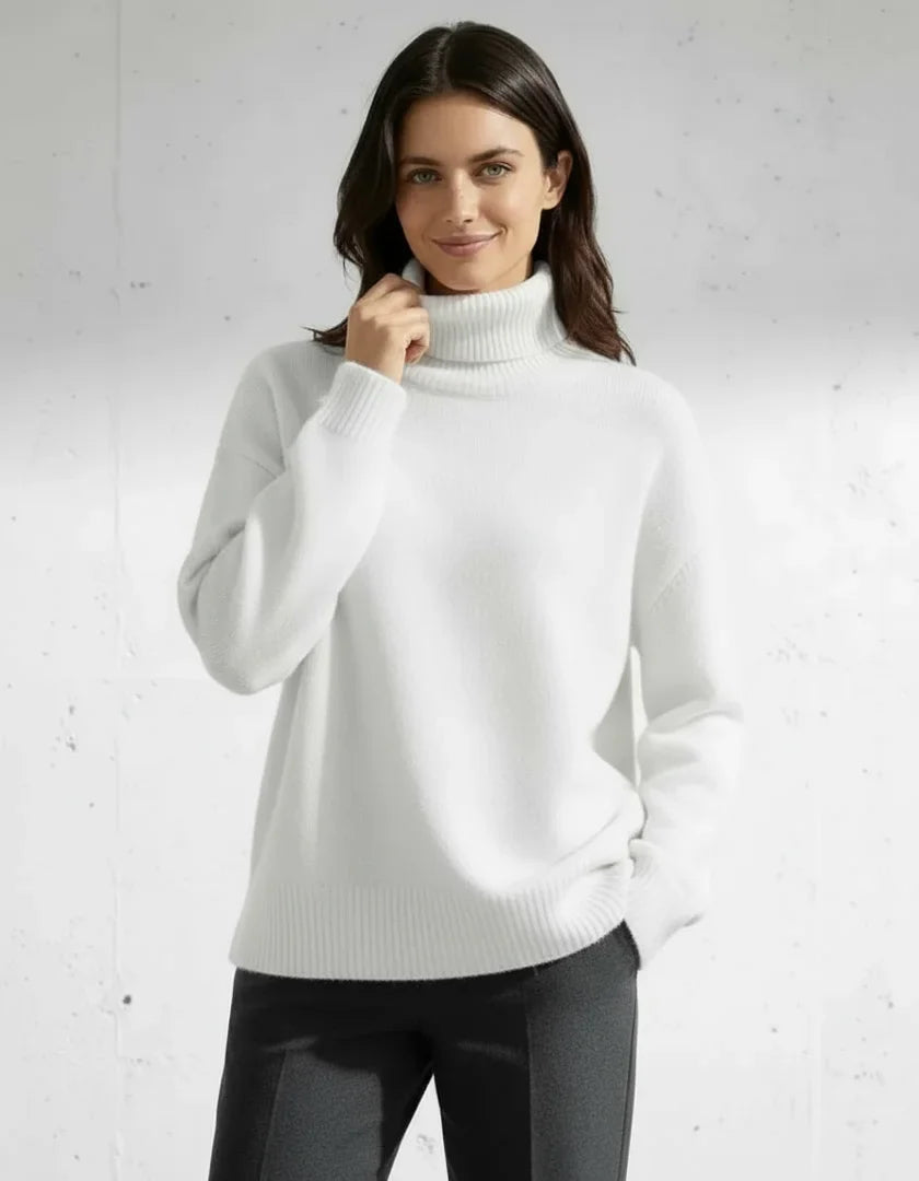 Oversized Roll-Neck Jumper