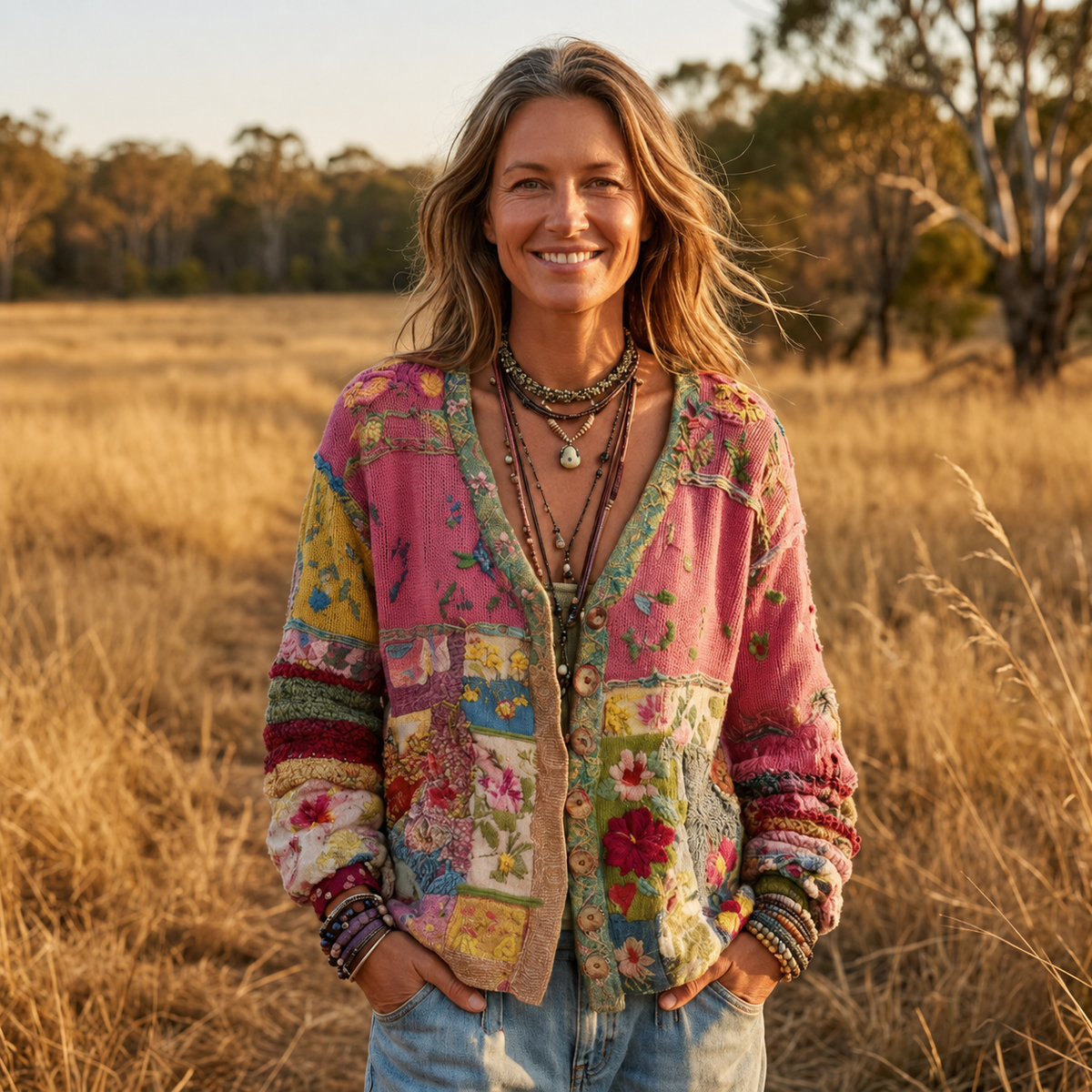 Milla Boho Knit Jacket