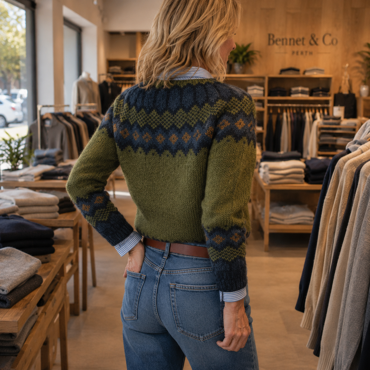 Jessica™ | Heritage Nordic Knit Sweater