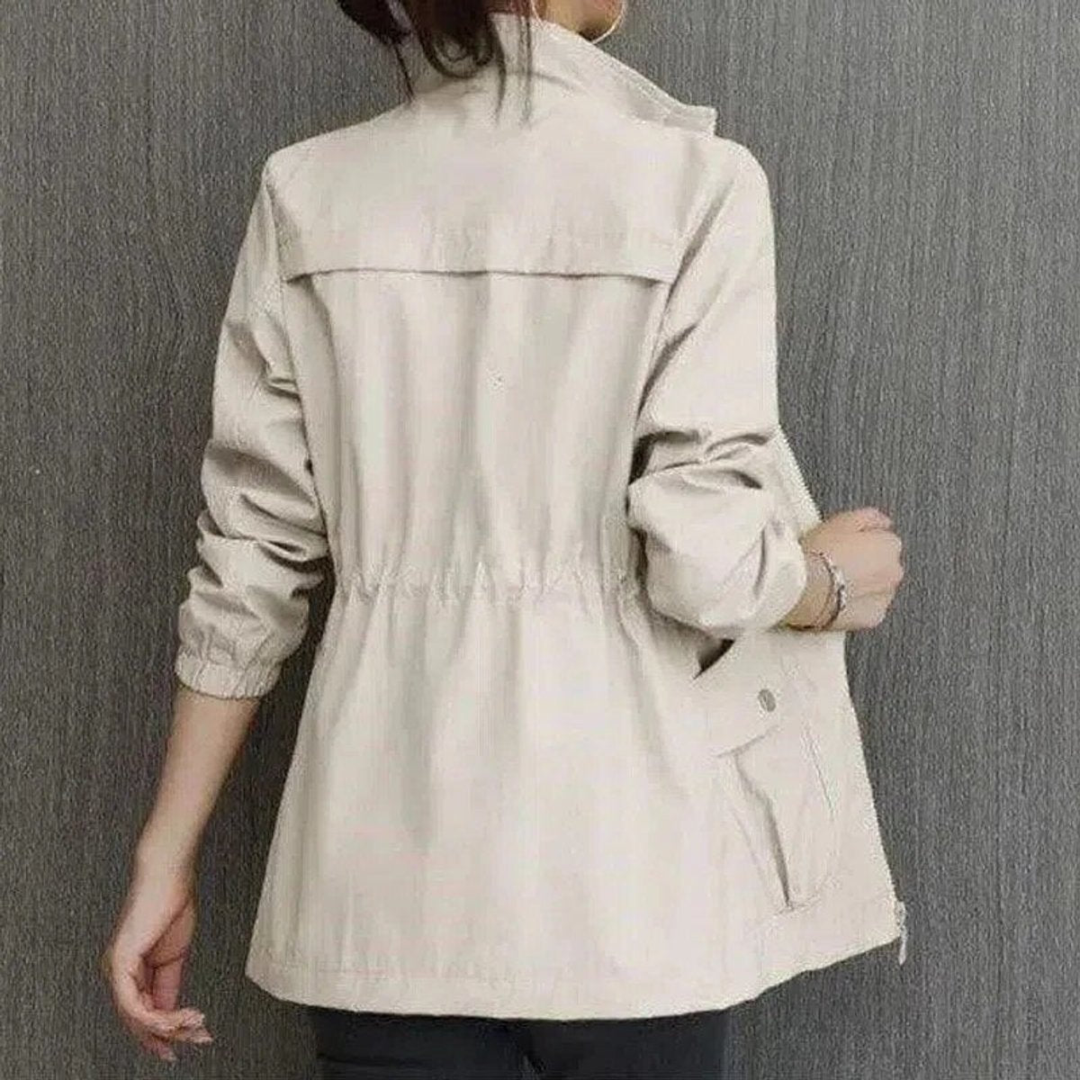 Delphine | Women's Zip-Up Short Bomber Jacket
