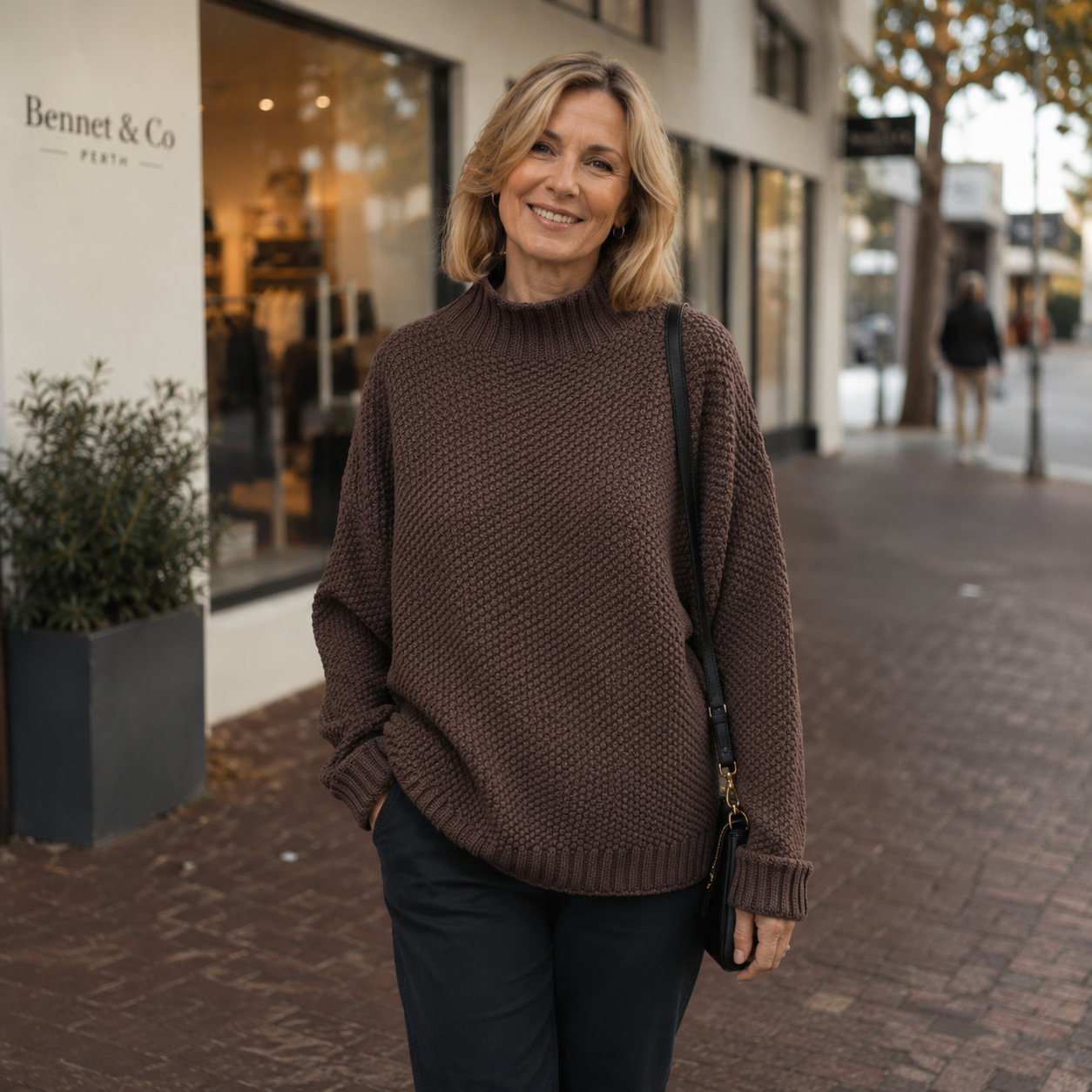 Patricia | Merino Wool Knitted Turtleneck Jumper