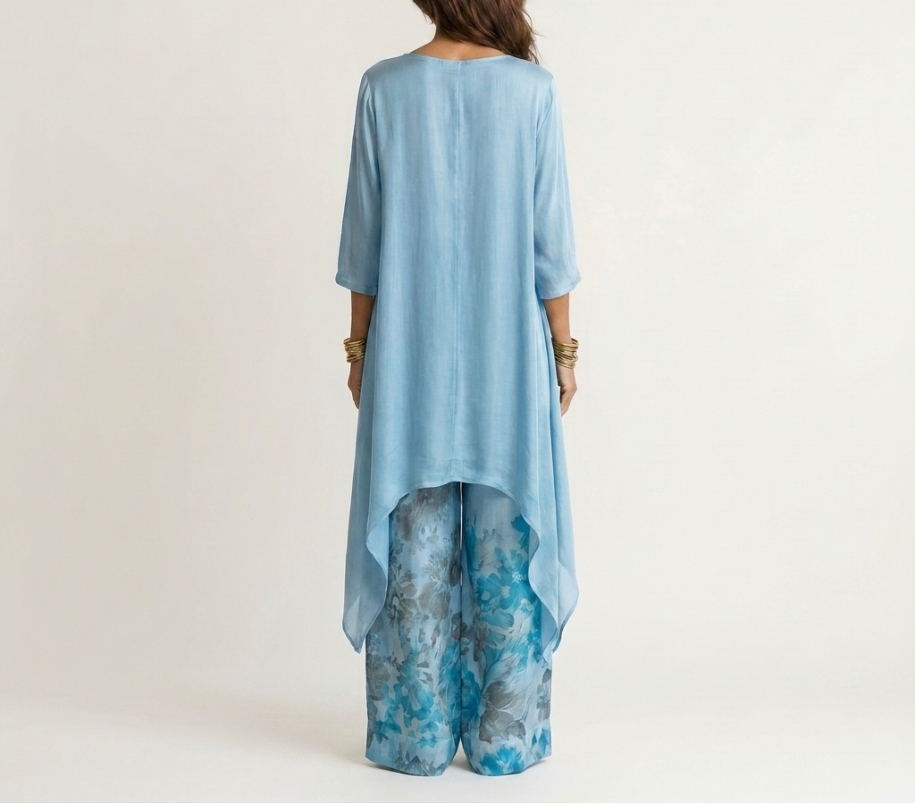 Helen - Fluid Asymmetric Two-Piece Set