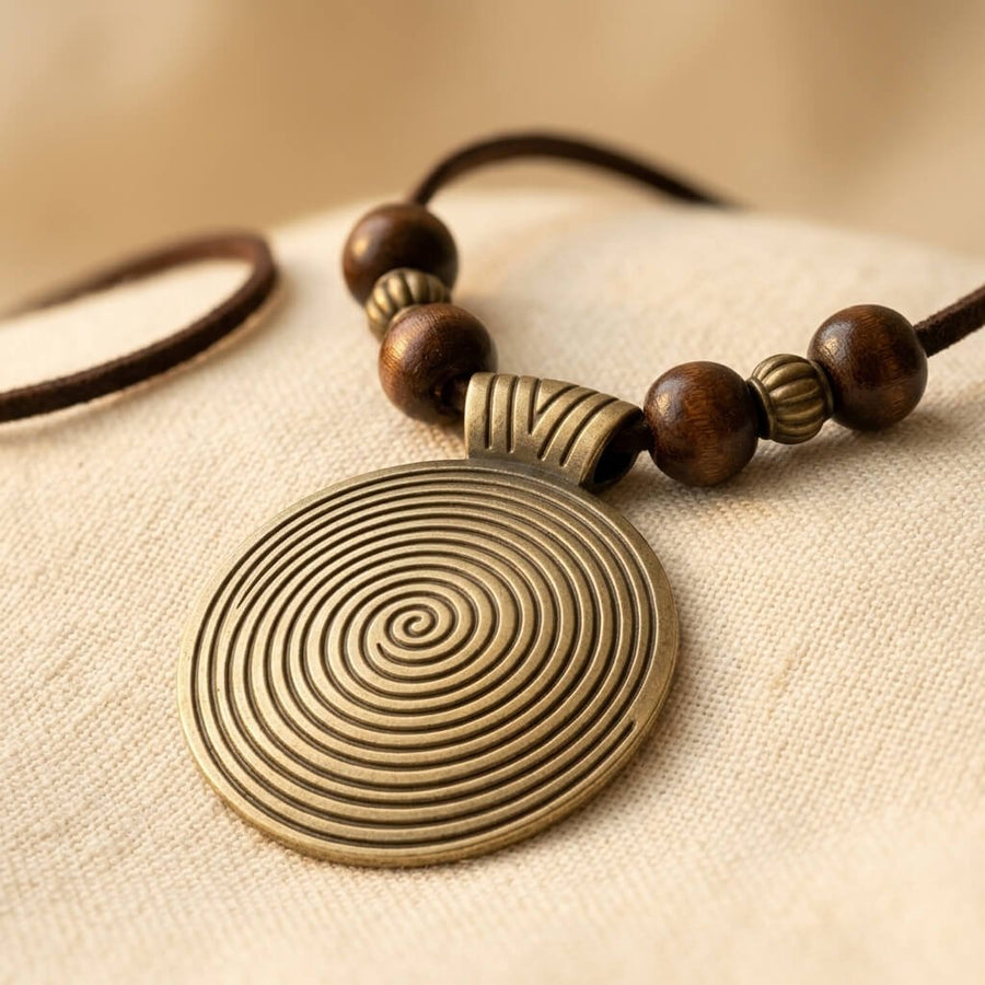 Maison Spirale Necklace