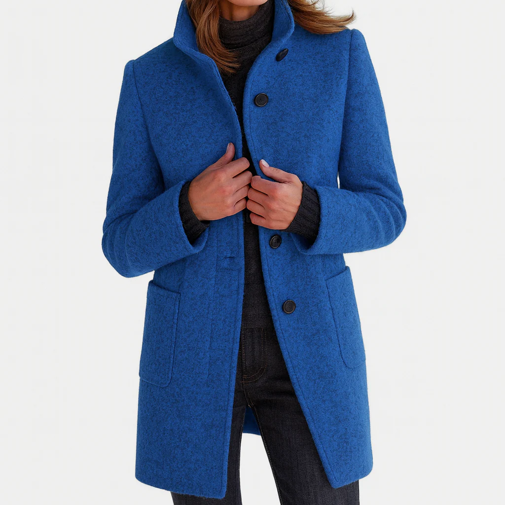 Eleonora | Wool Midi Cut Coat
