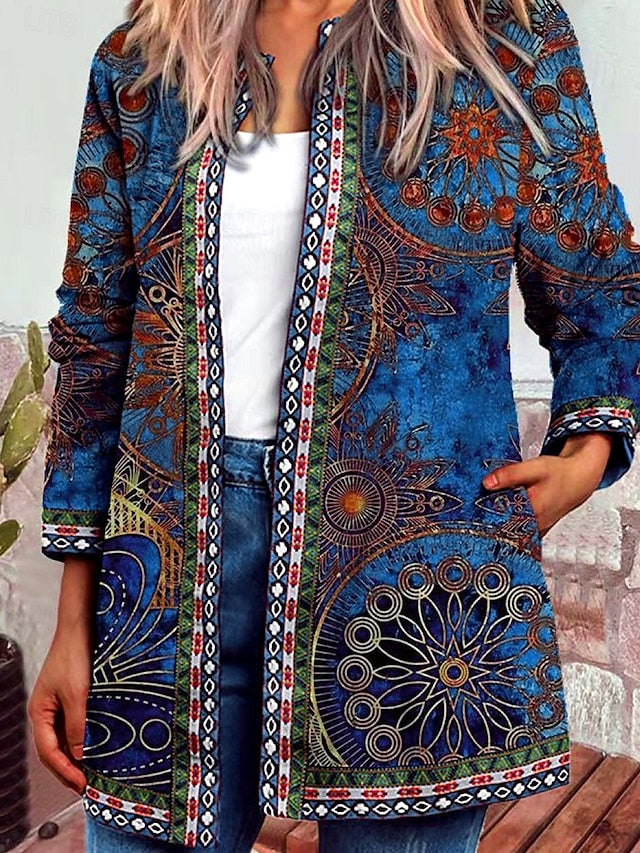 Briony | Floral Patchwork Quilted Jacket