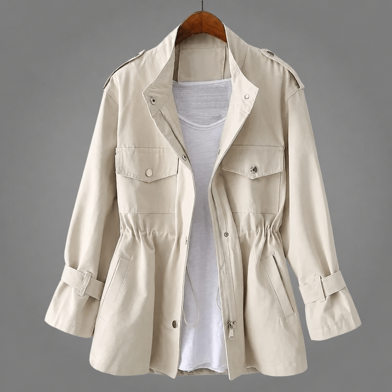 Meredith | Wool Blend Coat