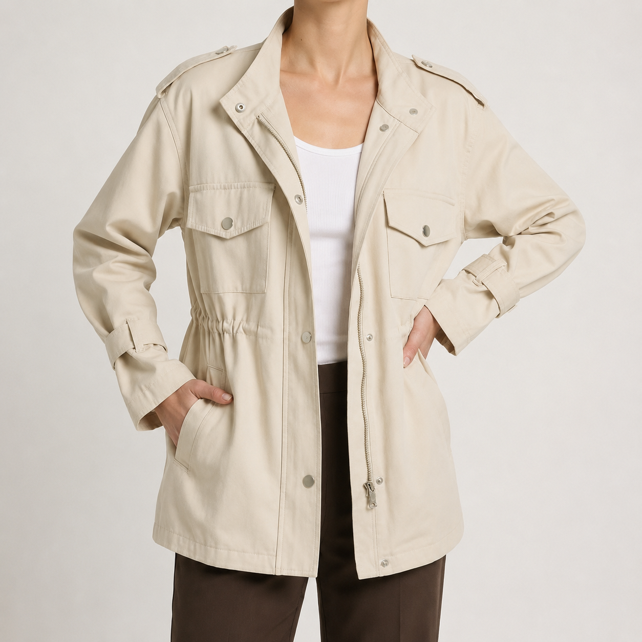 Meredith | Wool Blend Coat