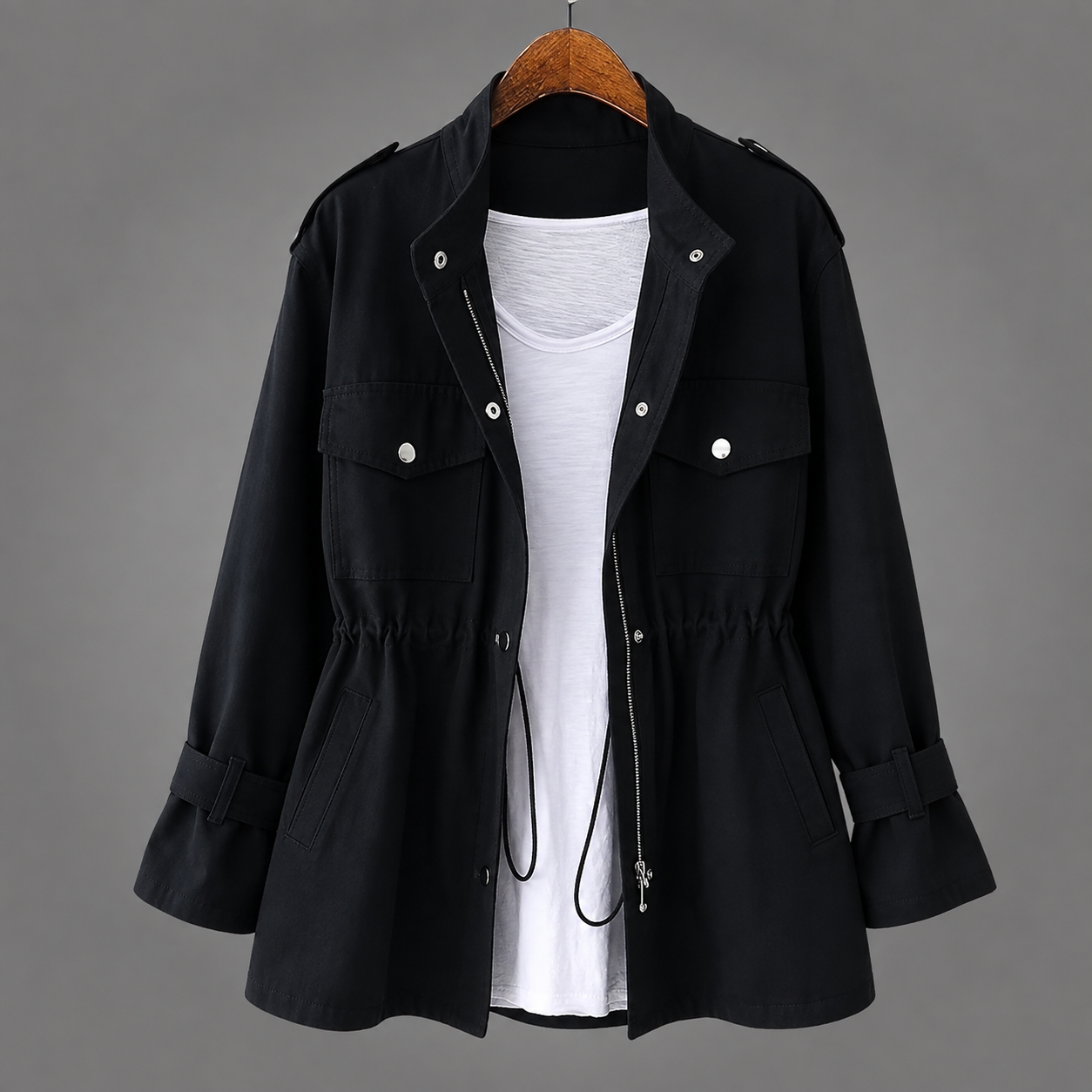 Meredith | Wool Blend Coat