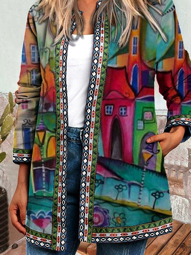 Briony | Floral Patchwork Quilted Jacket
