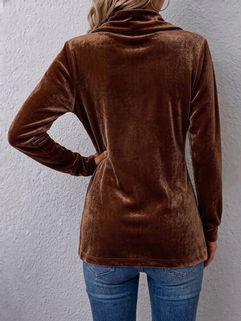 Holliwell™ | Classic Long Sleeve Open Front Jacket with Vintage Lapel and Button Detail