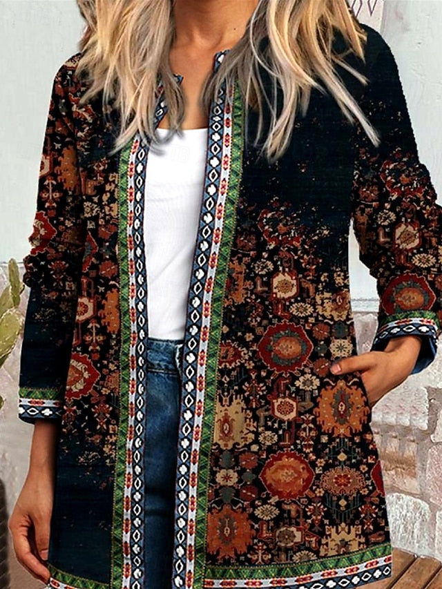 Briony | Floral Patchwork Quilted Jacket